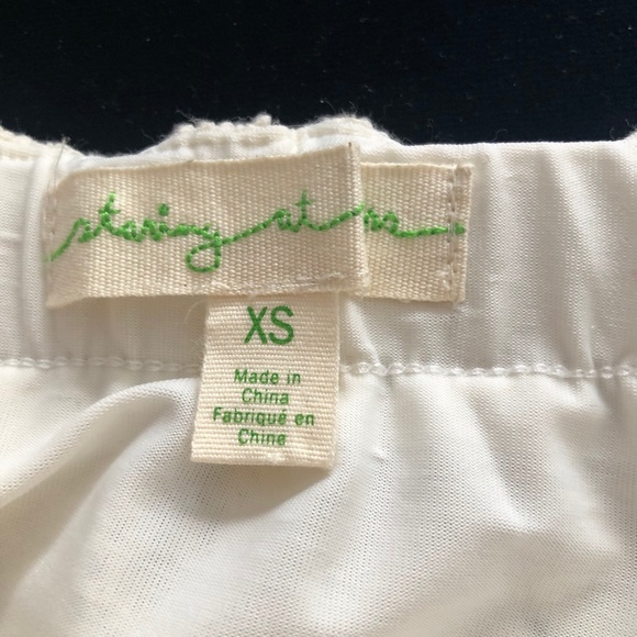 Staring At Stars Urban Outfitters Off-White Crochet Mini Skirt XS - Picture 3 of 7